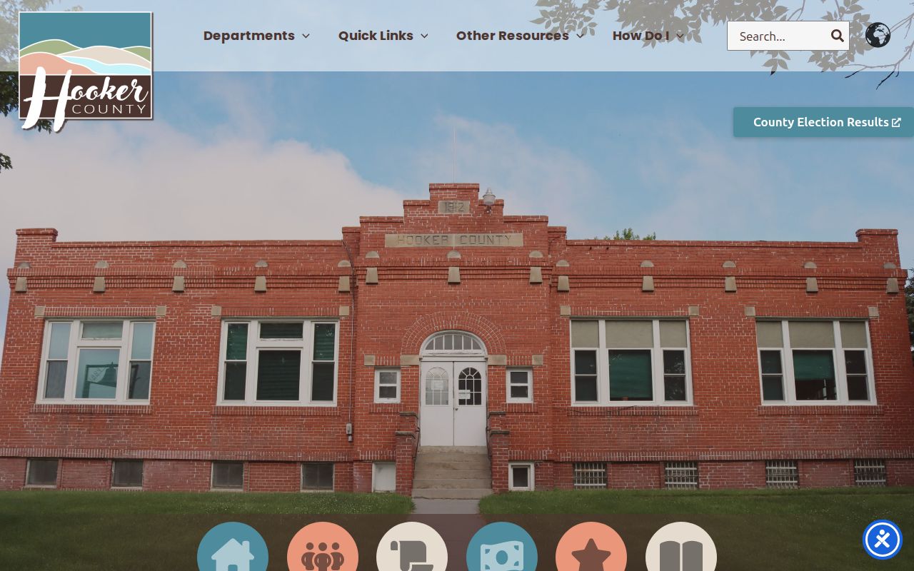 Hooker County court docket county office access
